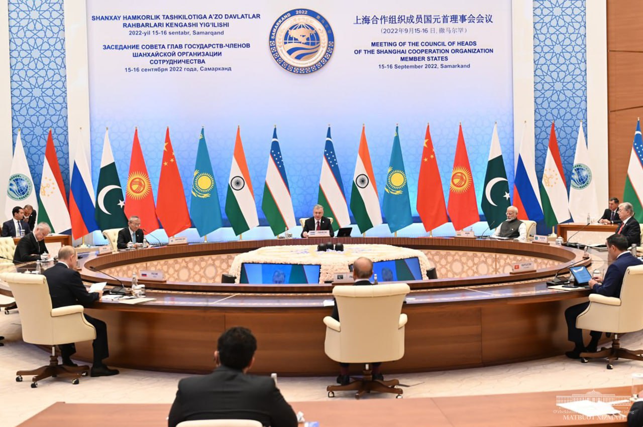 Şanghay İşbirliği Örgütü Devlet Başkanları Özbekistan'da Bir Araya Geldi